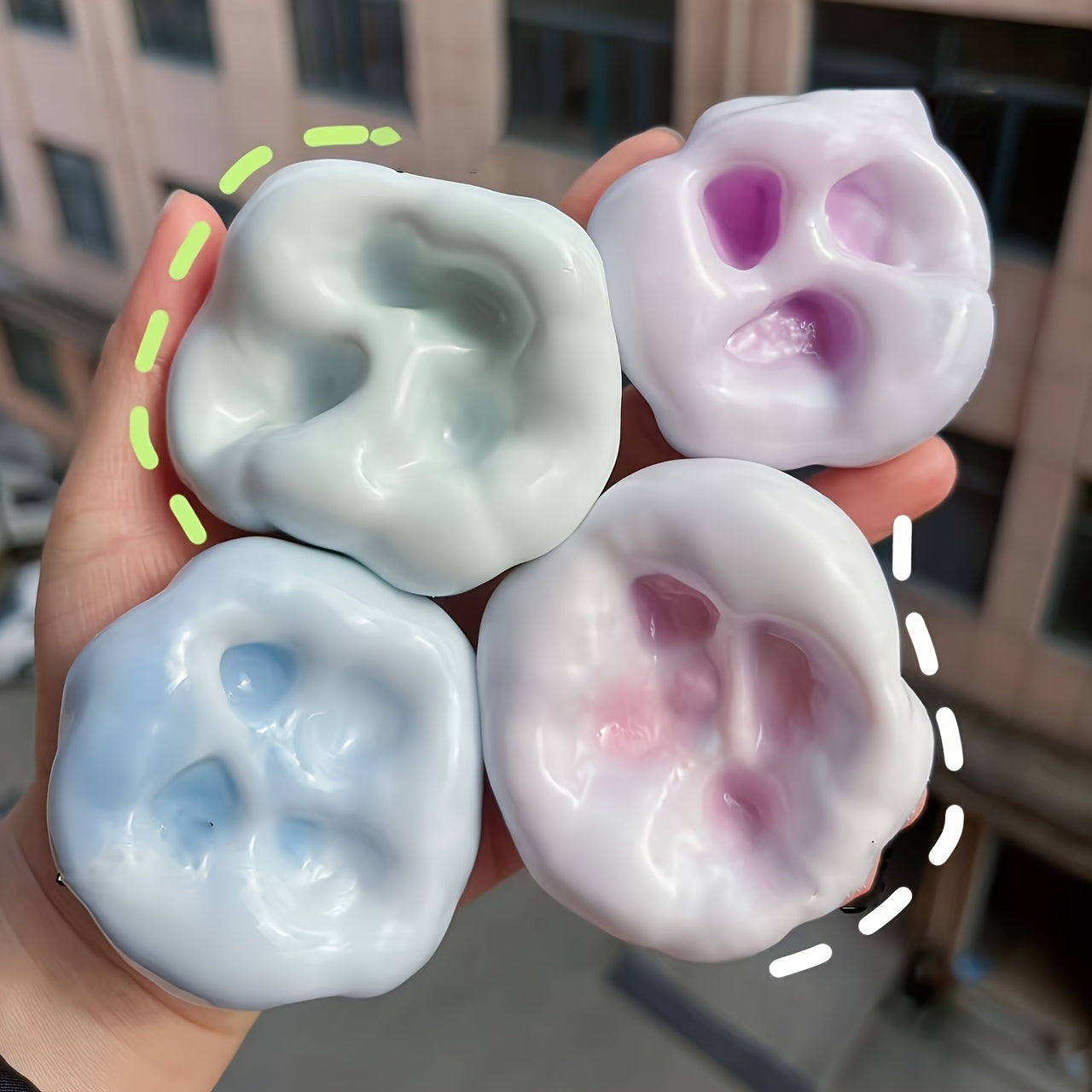 Slow Response Squishy Jelly Toy Ball, Christmas Stocking Stuffer