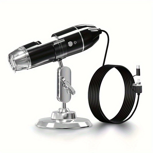 1600X Digital Microscope Camera Portable 3-in-1 Electronic Microscope