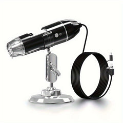1600X Digital Microscope Camera Portable 3-in-1 Electronic Microscope