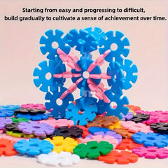 600 Colorful Plastic Building Blocks Set for Holidays