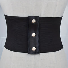 Heart Elastic Cinch Waist Belt Shirt Accessory