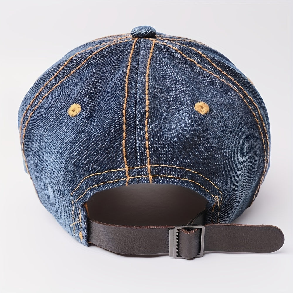 Dot Artificial Diamond Baseball Cap Fashionable And Versatile Cap