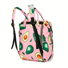 Large Capacity Tote Diaper Bag Mommy Backpack With Insulation Pockets