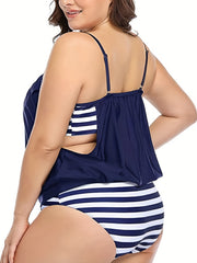  Cami Top & Shorts Tummy Control Swimsuit Set