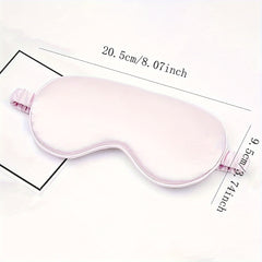 Double Sided Solid Eye Mask Elastic Travel Mask Lightweight Eye Cover