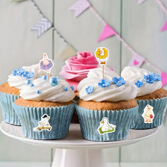 500pcs Cartoon Duck Stickers Roll for Water Bottles Laptop Phone