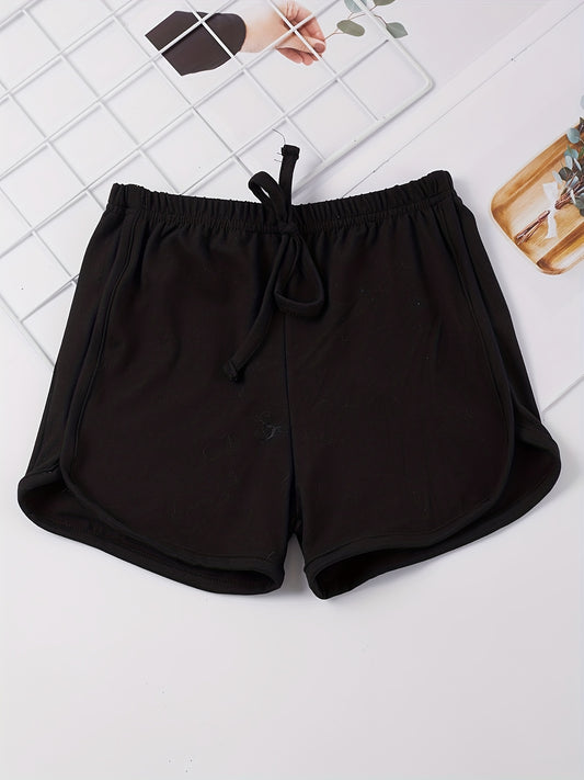 Toddler Girls Bow Elastic Waist Casual Track Shorts Kids Summer Clothes