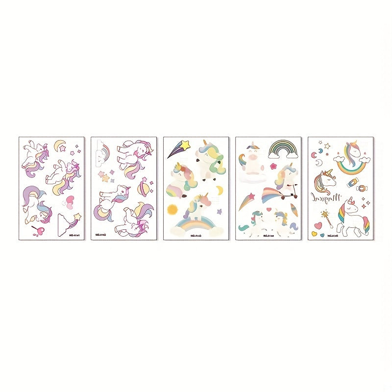 Herbal Tattoo Stickers Semi permanent Waterproof Durable Clavicle Arm Simulation