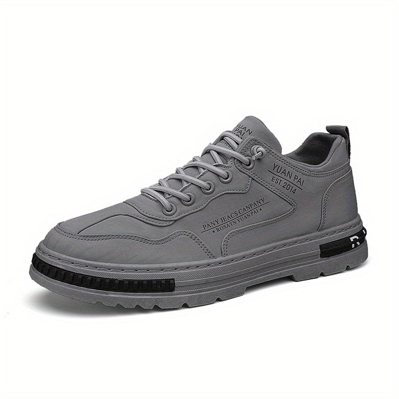 Men's Letters Print Skate Shoes Non Slip Sneakers