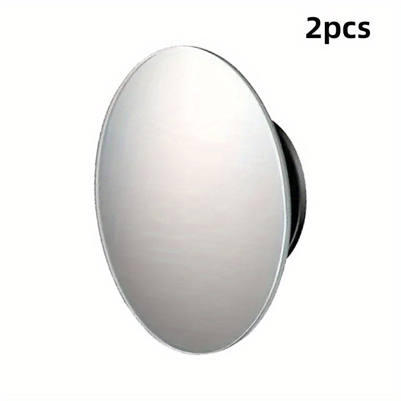 Enhance Safety with 2pcs 360 Rotatable Car Blind Spot Mirrors