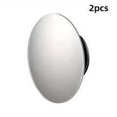 Enhance Safety with 2pcs 360 Rotatable Car Blind Spot Mirrors