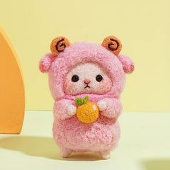 Plush Sheep Wool Felt DIY Material Package Doll Decoration Pendant