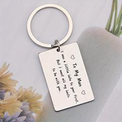 Engraved Love Quote Keyring For Men - Couples Gift