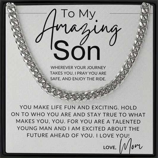 Cuban Chain Pendant Necklace Minimalist Cuba Necklaces Gift Boys