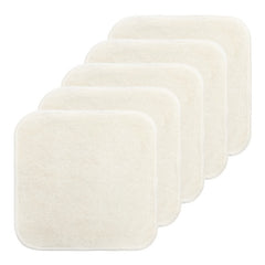 2 Bamboo Facial Cleansing Cloths - Washable Exfoliating Makeup Remover