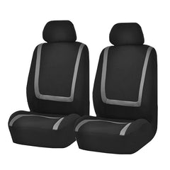 Universal 2 Seat Car Seat Cover Set Breathable Polyester Protection