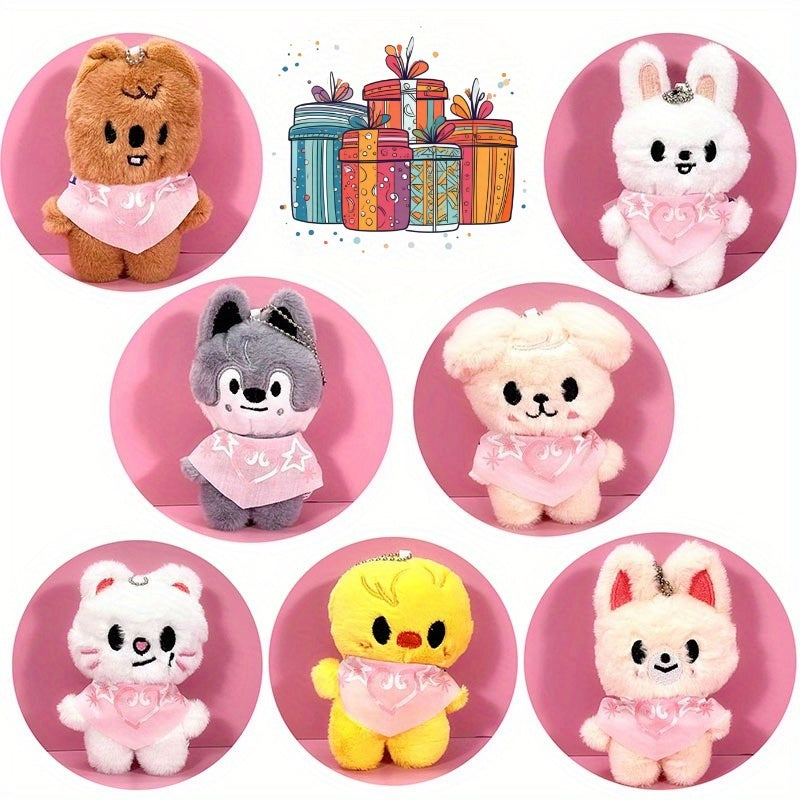 Kpop Animal Plush Dolls Skz Themed Plush Toys Concert Dolls