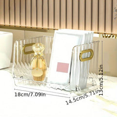 Stackable Desktop Storage Box Acrylic Makeup Organizer Perfume Display Rack