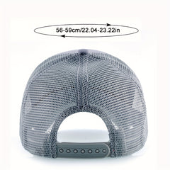 Scorpion Embroidered Baseball Cap Mesh Trucker Snapback Cap