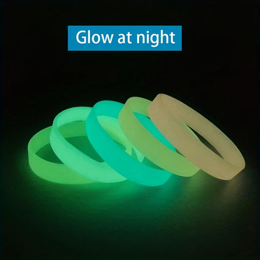 Reflective Silicone Bracelet for Night Running and Cycling