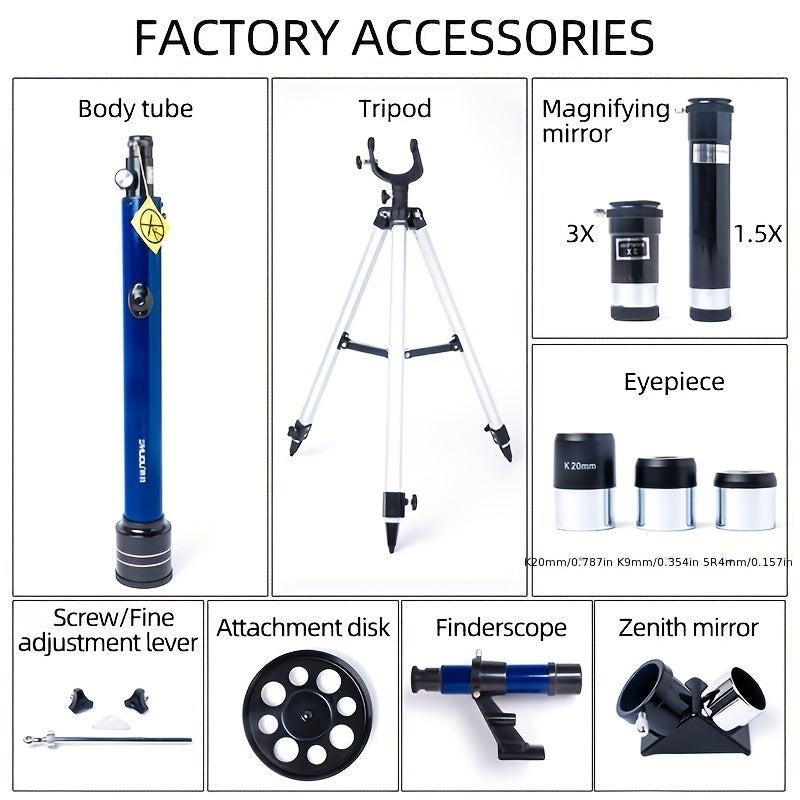 Professional Astronomical Telescope for Moon Gazing