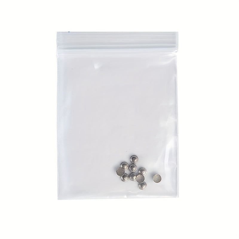 10pcs Orthodontic Lingual Button Bondable Metal Tongue Side Buckle