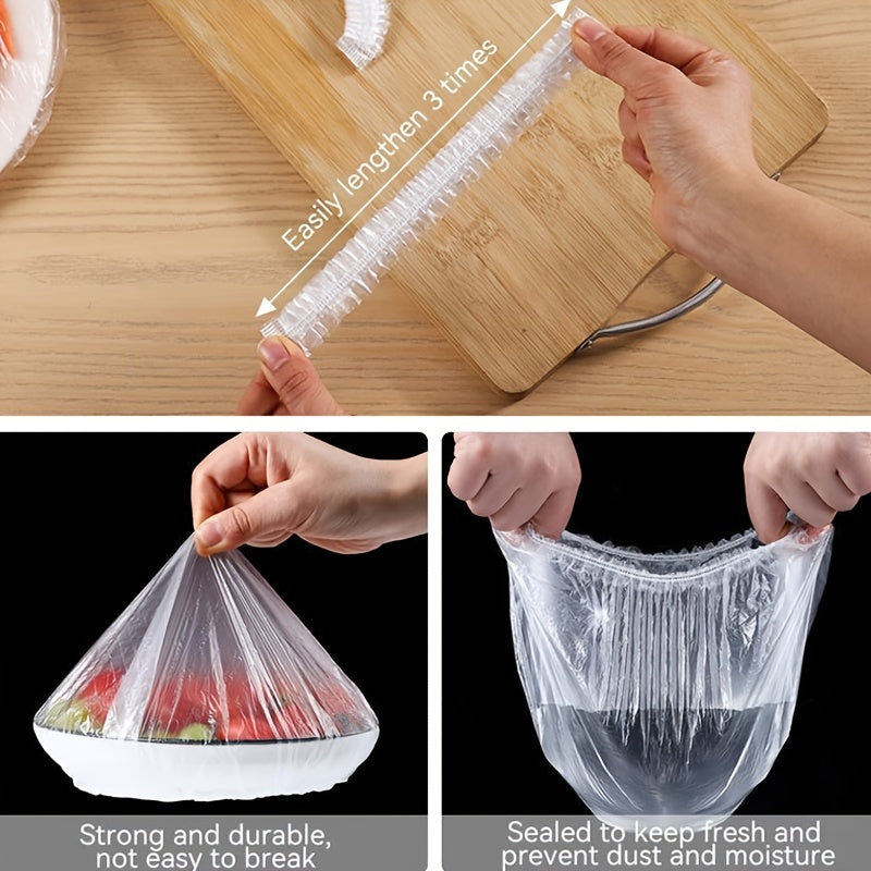 100pcs Anti Odor Disposable Food Wrap