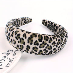 Leopard Prints Headband Y2K Style Hair Accessories