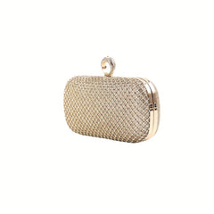 Glitter Rhinestone Evening Bag Clutch Purse for Wedding Party Prom