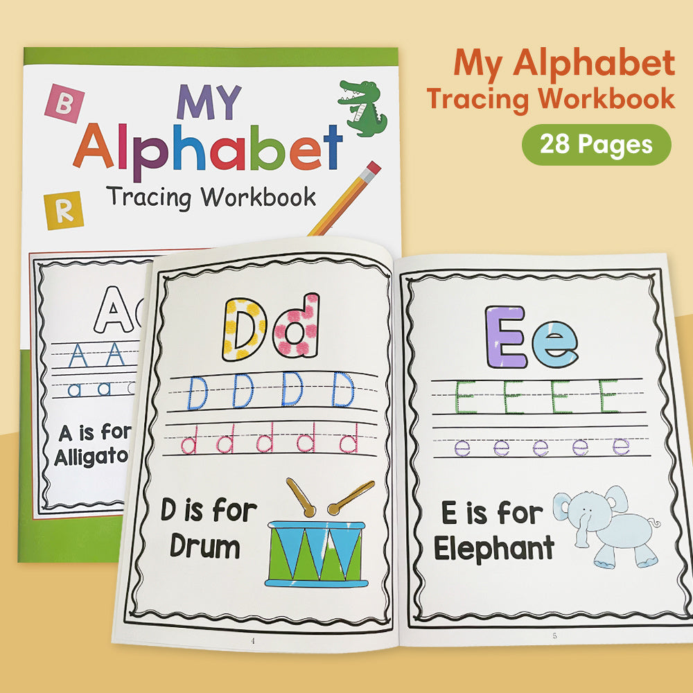 Alphabet Workbook for English Learning