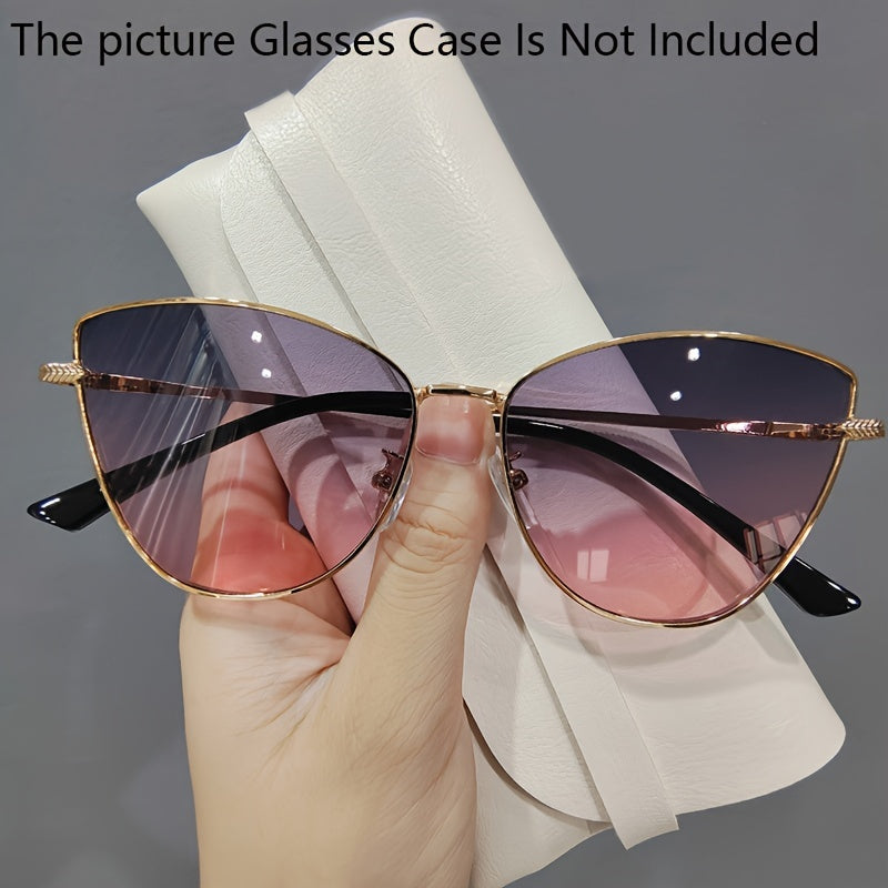 Vintage Cat Eye Frame Sunglasses Women Eyewear Sun Shades Lady