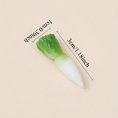 PVC Mini Radish DIY Kitchen Play Toy Food Micro Landscape Decoration