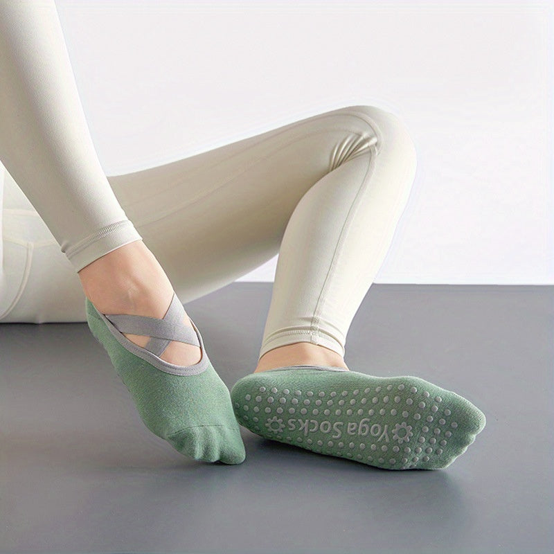 Non Slip Yoga Socks Women Comfortable Ballet Dance Sports Socks