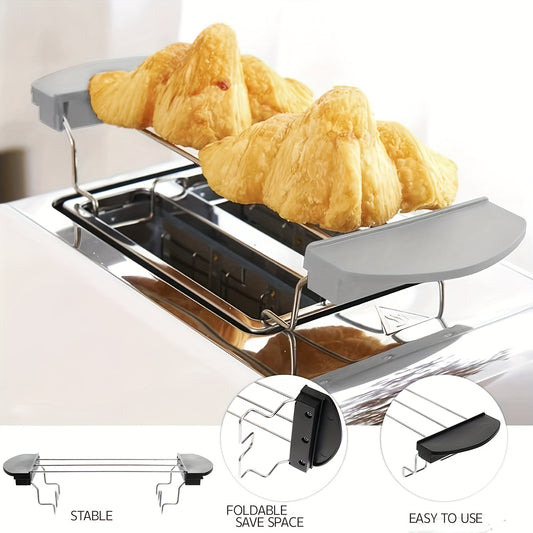 Steel Bagel Warming Rack for Toaster Bread Grill Outdoor Roaster