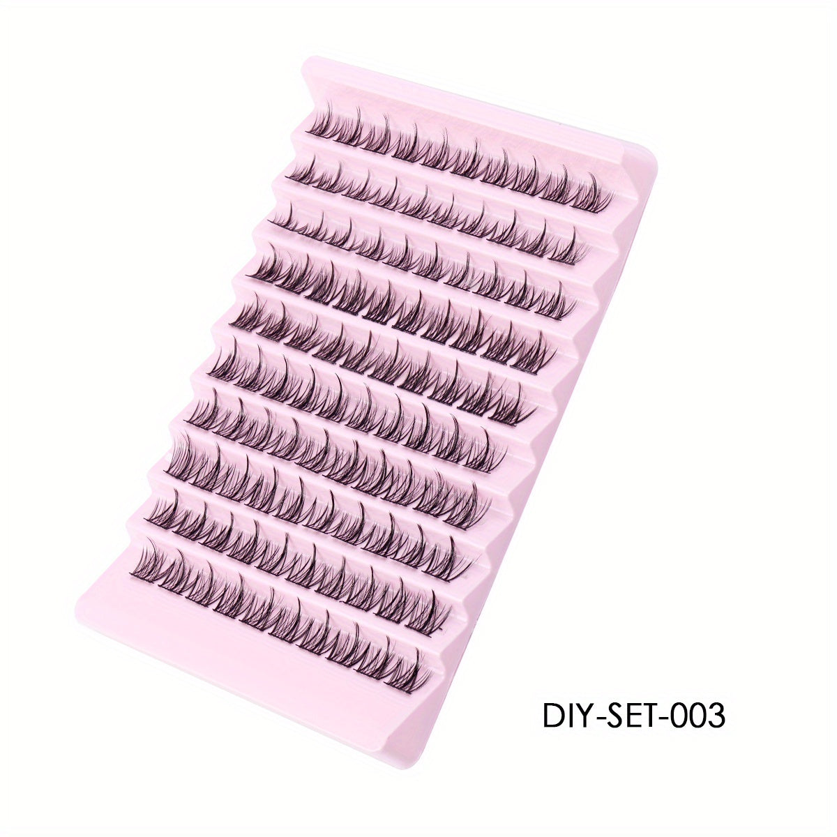 Colored Segmented False Eyelashes for Daily and Special Occasions