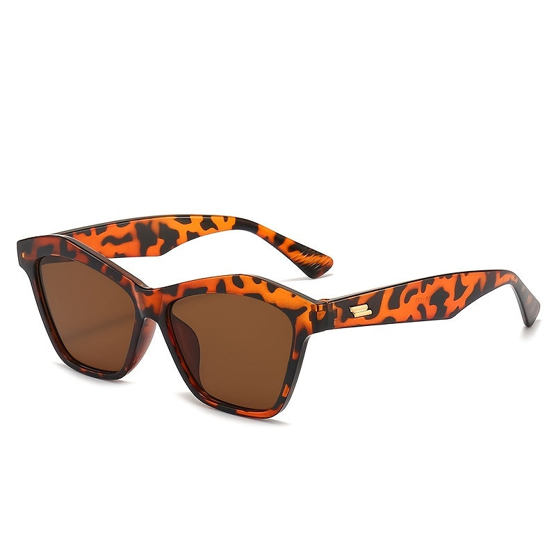 Vintage Polygon Cat Eye Sunglasses Women Classic Sun Shade Sports Eyeglasses