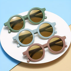 Kids Round Frame UV Sunglasses