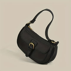 Minimalist Solid Baguette Bag All Match