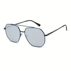 Men's Retro Large Frame Sunglasses UV Resistant for Holiday Outdoor Beach