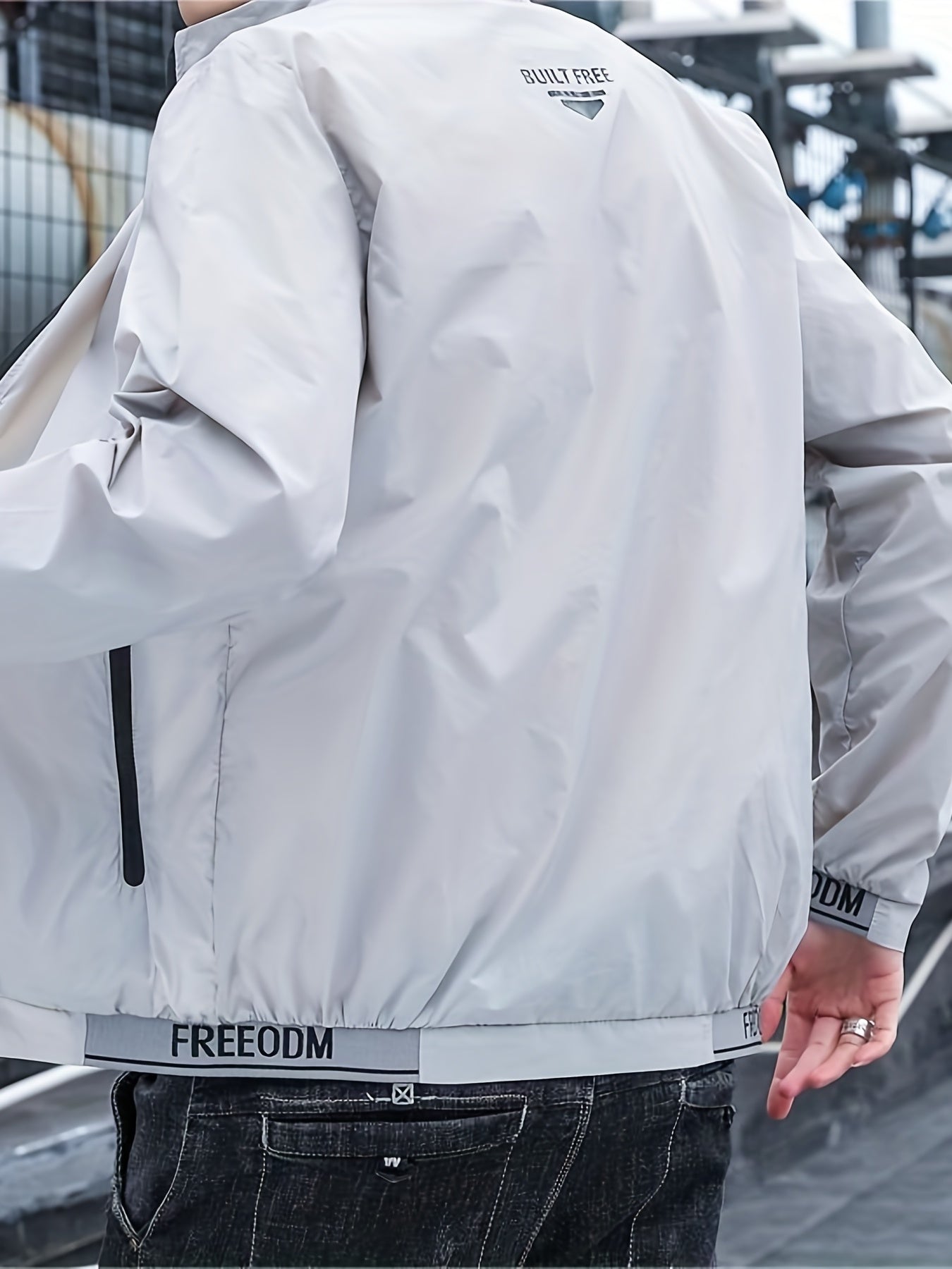 Stylish Sun Protection Hooded Jacket For Men