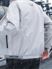Stylish Sun Protection Hooded Jacket For Men