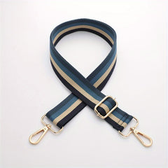 Adjustable Shoulder Strap Striped Pattern Bag Replacement Belt