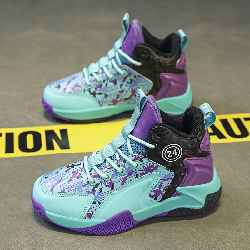 Boy's Basketball Shoes Non Slip Casual Sneakers