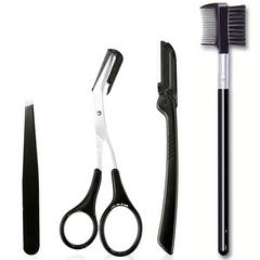 5-In-1 Eyelash Curler & Eyebrow Grooming Scissors Set