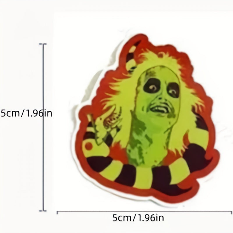 50pcs Movie Character Doodle Sticker Cartoon Animation Waterproof Sticker