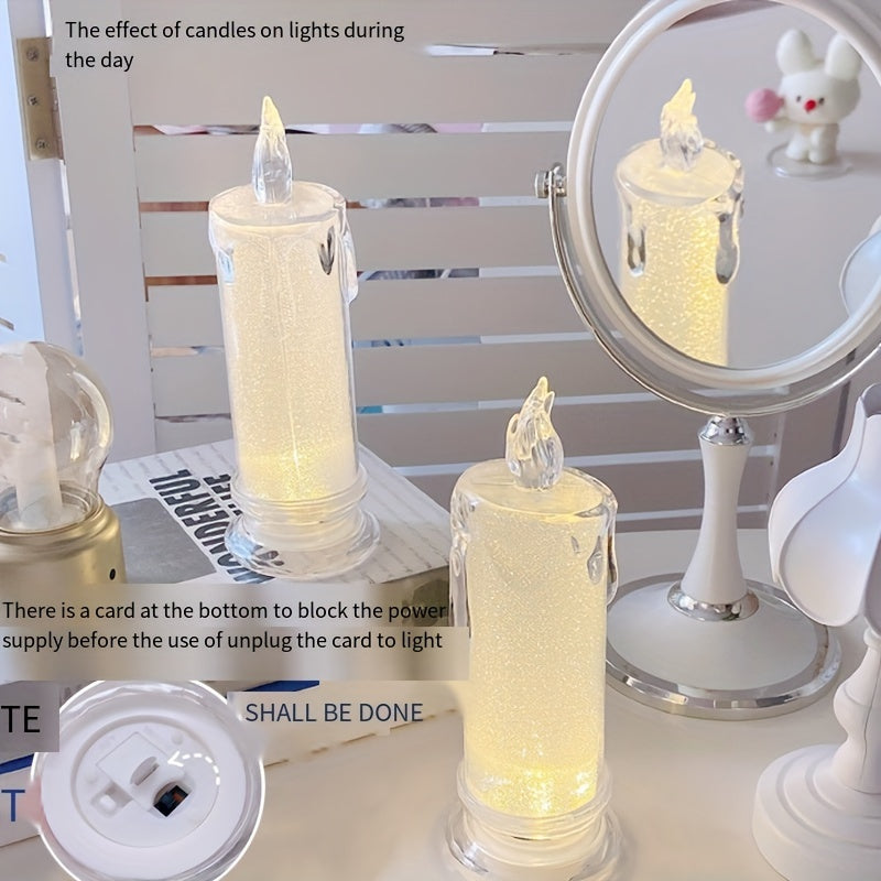 Simulation Candle Light Decorative Night Light