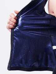 Men's Sweat Sauna Vest Compression Sleeveless Coat For Workout Fitness Gym