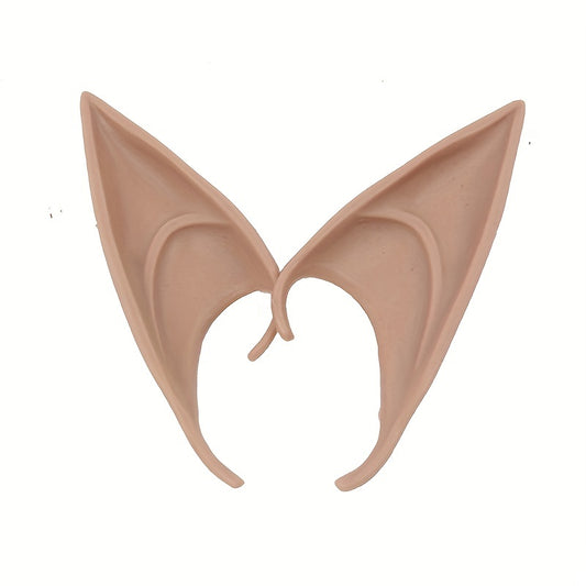 Pair of Long Short Fairy Ears Latex Cosplay Props Costume