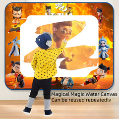 Watercolor Canvas Magic Graffiti Pad - Absorbent Painting Pad