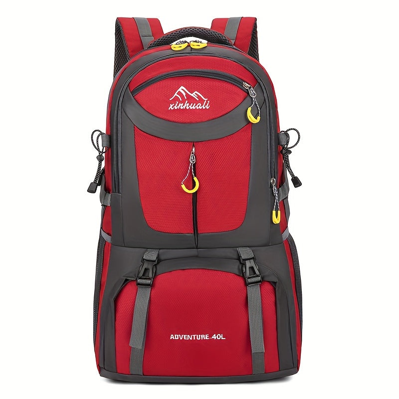 Men's Large Capacity Outdoor Backpack Sports Polyester Mountaineering Bag